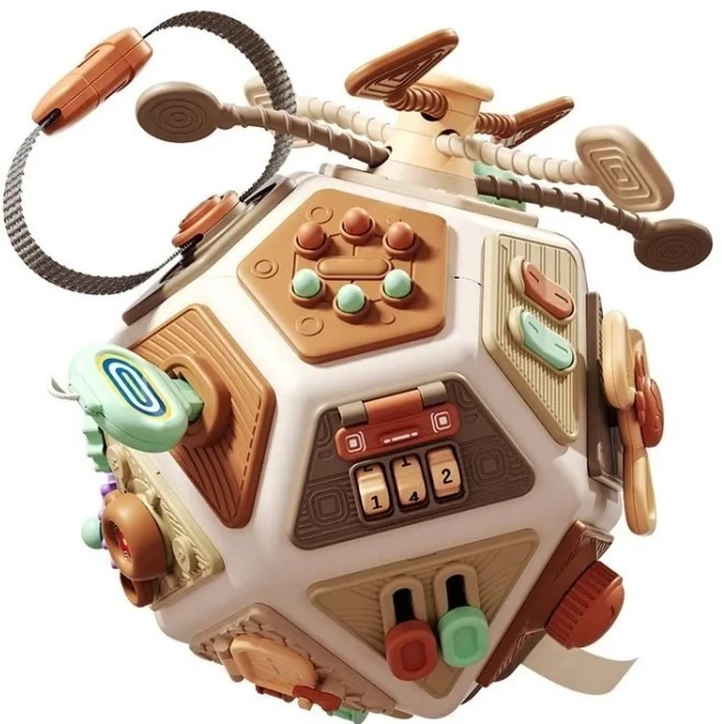 Бизиборд-куб Smart Baby Мяч (6928270764788)